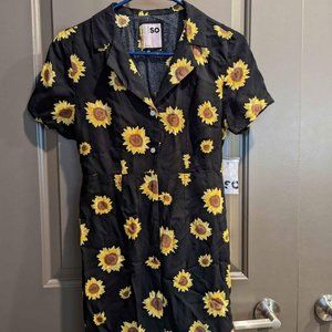 Junior's Sunflower Dress